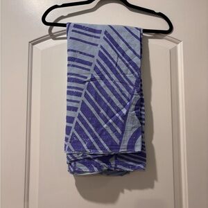 Blue and Purple Women Swim Sarong